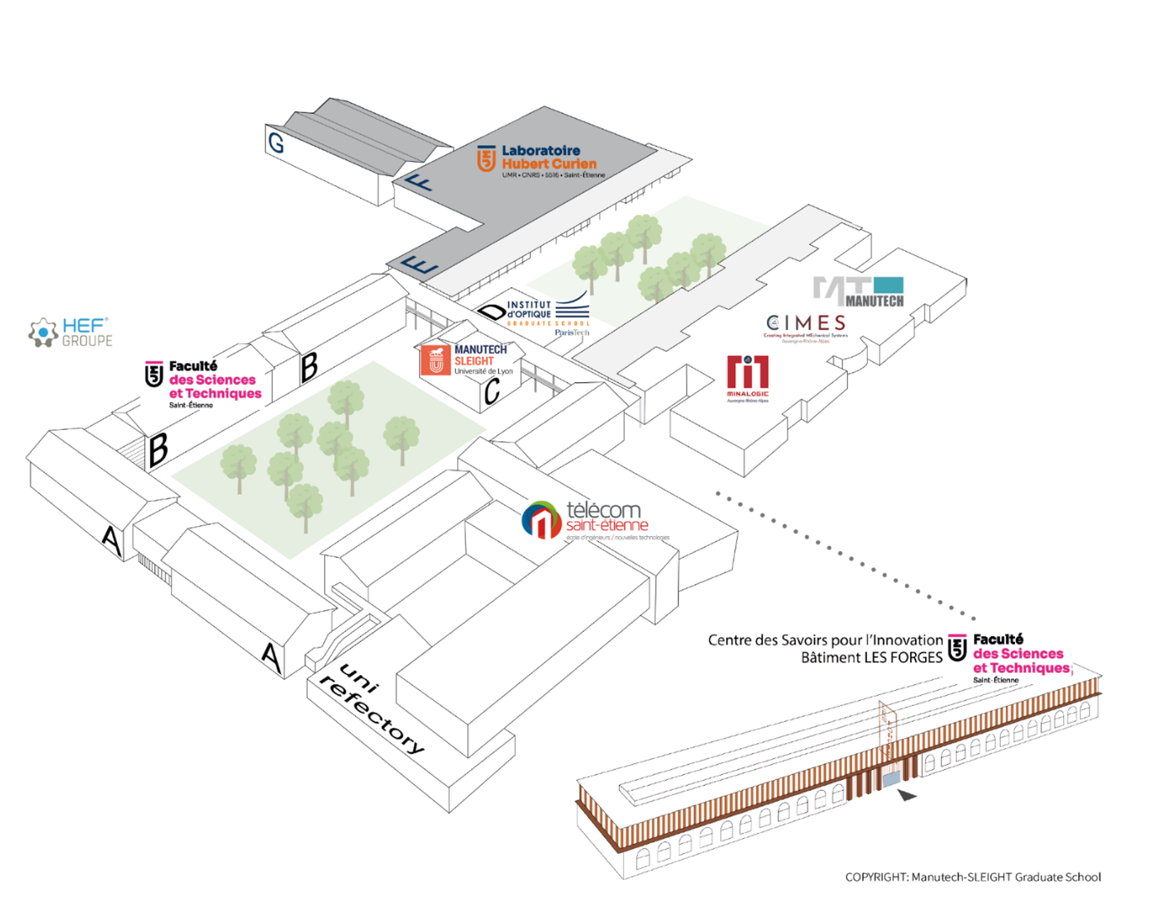 campus map